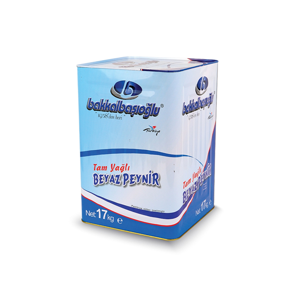 BAKKALBAŞIOĞLU TAM YAĞLI BEYAZ PEYNİR 17 KG