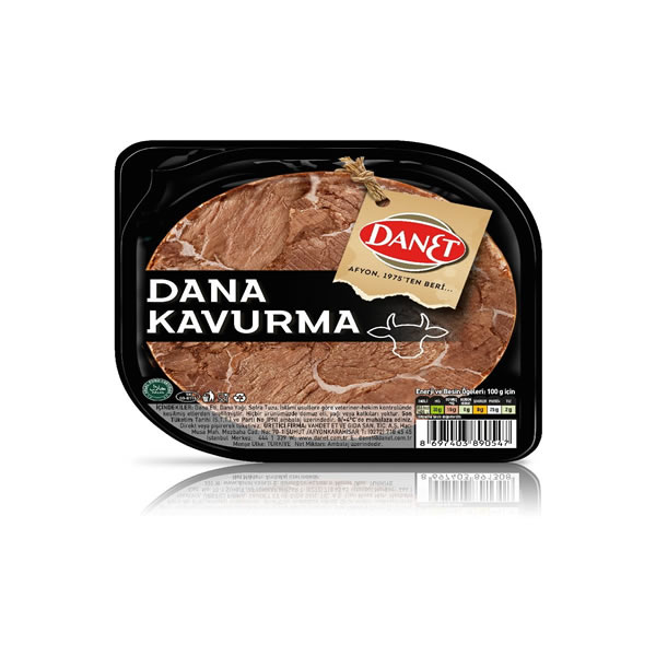 DANET DANA  KAVURMA 100 GRAM 