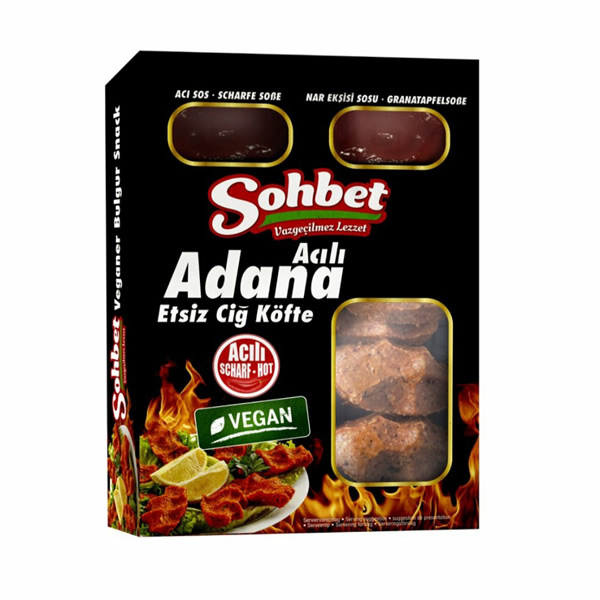 BİR SOHBET ADANA USULÜ ACILI ÇİĞ KÖFTE 400 GRAM