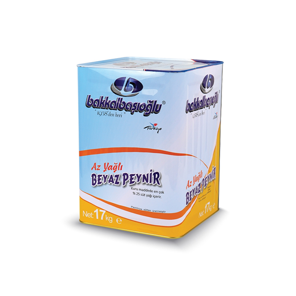 BAKKALBAŞIOĞLU AZ YAĞLI BEYAZ PEYNİR 17 KG
